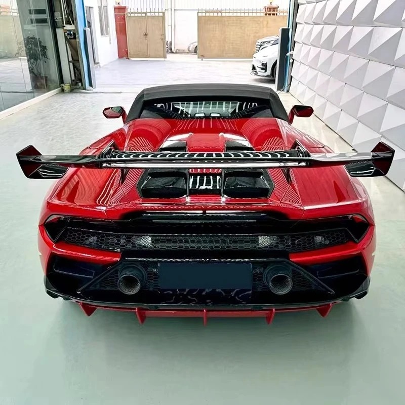 EVO STO Wing Spoiler Rear Wing High Quality Fast Delivery Dry Carbon Fiber Body Kits for Huracan